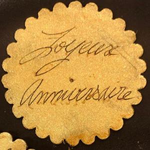 Plaque d’anniversaire