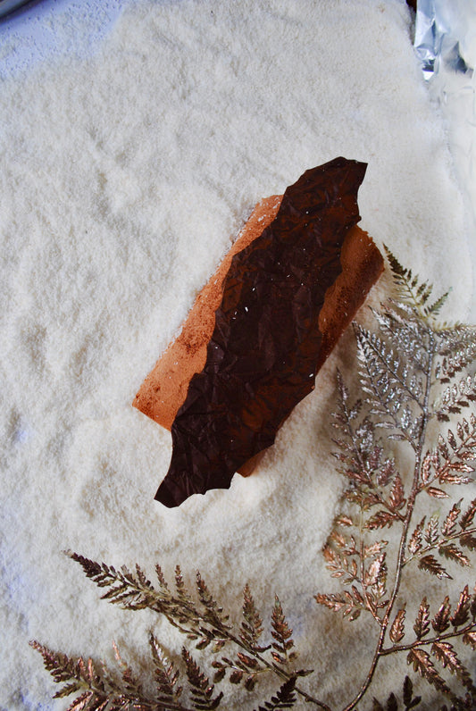 Bûche  écorce de noisette